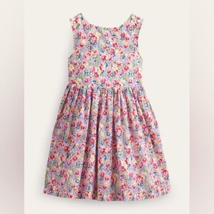 Boden Girls Cross-Back Dress Multi Pot Pourri 9-10